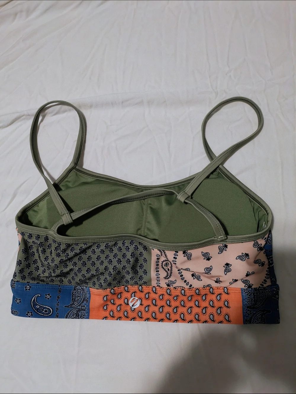 Patchwork Bikini Top - Picture 2 of 3